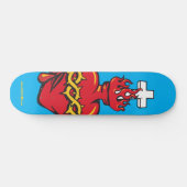 Sacred Heart Skateboard (Horizontaal)