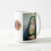 Sacred & Immaculate Hearts Café Mug (Devant droit)