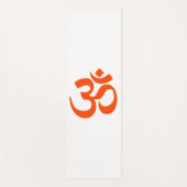 Sacred Indian Om Symbol Yogamat (Voorkant)