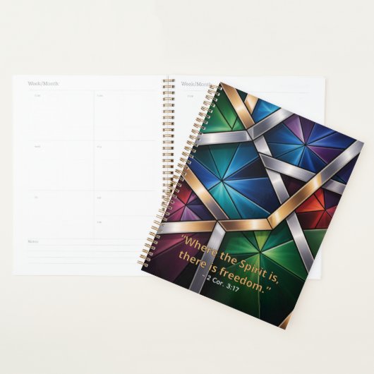 Sacred Light" Geometric Prayer - Stained (Devant avec enveloppe)