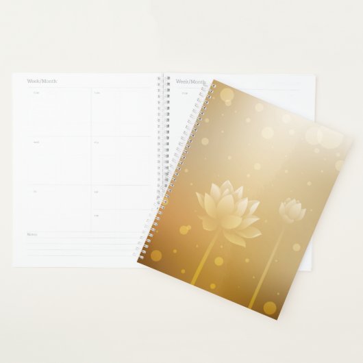 Sacred Lotus Hardcover Daily Planner (Display)
