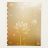 Sacred Lotus Hardcover Daily Planner (Voorkant)