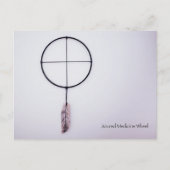 Sacred Medicine Wheel Briefkaart (Voorkant)