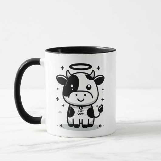  Sacred Moo-Ment Holy Cow Mug – Floating Cow  Mok (Links)