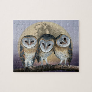 Sacred Owl Noord-Amerikaans Indiaan Legpuzzel