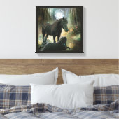 Sacred Retreat - Wrapped Canvas Afdruk (Insitu (Slaapkamer))