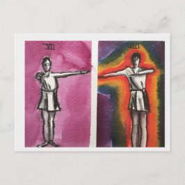 SACRED RHYTHMIC Vii,VIII DANCE MOVEMENTS POST CARD Briefkaart