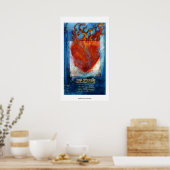 Sacred Sanskrit Heart Poster (Keuken)