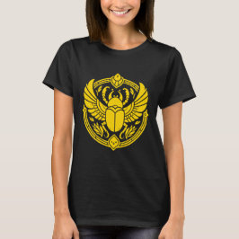 Sacred Scarab Egyptian Symbol Art T-shirt