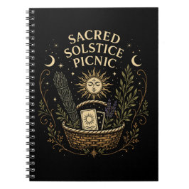 Sacred Solstice Picnic Litha Notitieboek
