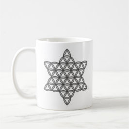 Sacred Star - Star of Life, 02/3D/Black. Koffiemok