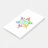 Sacred Star - Star of Life, 04/3D-CF. Post-it® Notes (Schuin)
