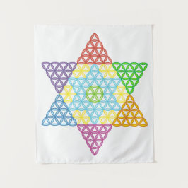 Sacred Star - Star of Life, 04/3D-CF. Wandkleed