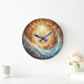 Sacred Transformation - Luminous Butterfly Clock Grote Klok (Huis)