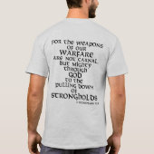 Sacred Warrior T-shirt met scriptie (Achterkant)