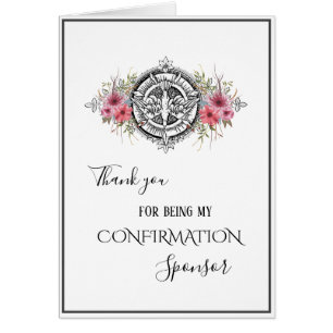 Sacrement de confirmation Parrain religieux