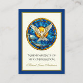 Sacrement Saint-Esprit Confirmation Carte Sainte — (Devant)