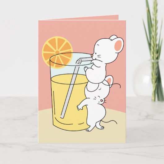 Sacrificing is Love Greeting Card Bedankkaart (Voorkant)