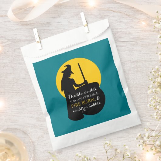 Sacs à bonbons sorcières magiques sorcières et lun (Coupé)