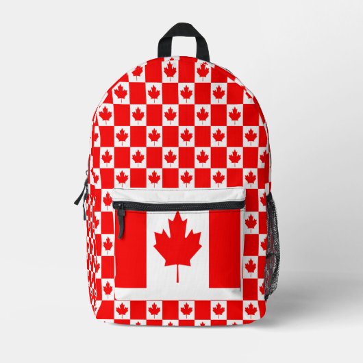 Sacs à dos drôles art Canada (Recto)