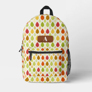 Sacs à dos personnalisés pour enfants avec feuille