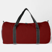 Sacs à duffel simple rouge foncé Grand sac (Verso)
