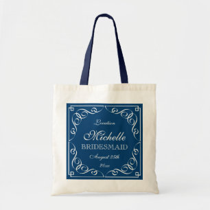 Sacs à main de mariage bleu marine élégants pour d