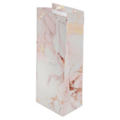 Sacs à vin rose clair (Devant Angle)