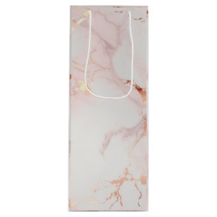 Sacs à vin rose clair