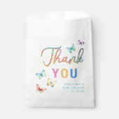 Sacs Baby shower papillon Favoriser (Devant)