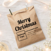 Sacs Brown de Noël d'affaires (Coupé)