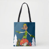 Sacs cabas pour femmes Elf Joyeux Noël (Devant)