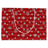 Sacs cadeau de Noël Sacs de clause Santa personnal (Dos)