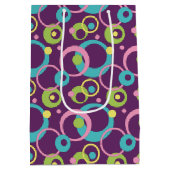 Sacs cadeau Funky Purple Circles (Dos)