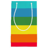Sacs cadeau Gras Rainbow Stripes (Devant)