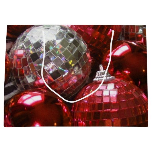 Sacs cadeau Red Baubles (Devant)