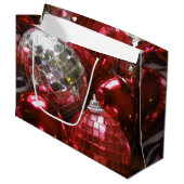 Sacs cadeau Red Baubles (Devant Angle)