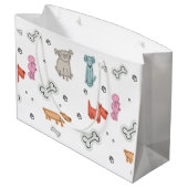 Sacs cadeaux avec impression d'animaux mignons (Dos Angle)