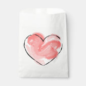 Sacs Cadeaux Avec Joli Cœur (Devant)