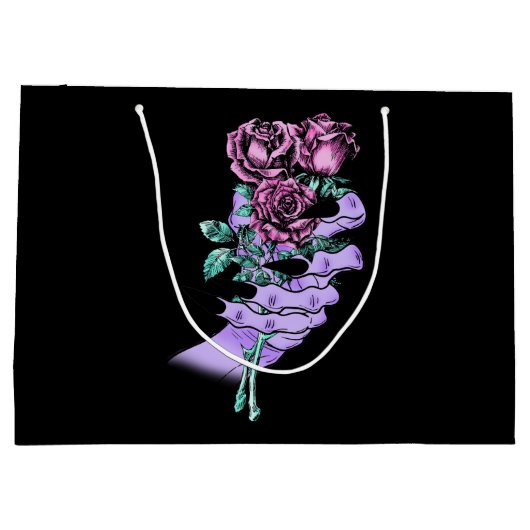 Sacs cadeaux Bouquet gothique (Dos)