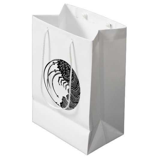 Sacs cadeaux cercle langouste épineuse (Devant Angle)