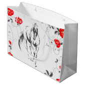 Sacs Cadeaux Cheval Baroque (Dos Angle)