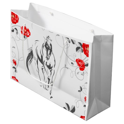 Sacs Cadeaux Cheval Baroque (Devant Angle)