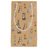 Sacs cadeaux Chiens de Noël (Devant)