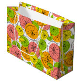 Sacs cadeaux Citrus grand (Devant Angle)