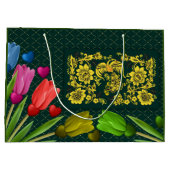 Sacs cadeaux de fleurs (Dos)