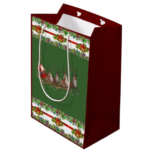 Sacs Cadeaux de Noël (Dos Angle)