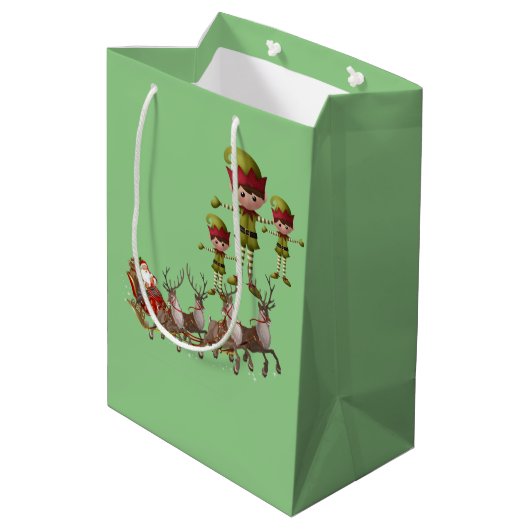 Sacs Cadeaux de Noël (Dos Angle)