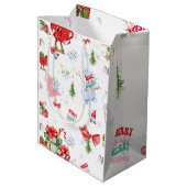 Sacs cadeaux de Noël (Dos Angle)