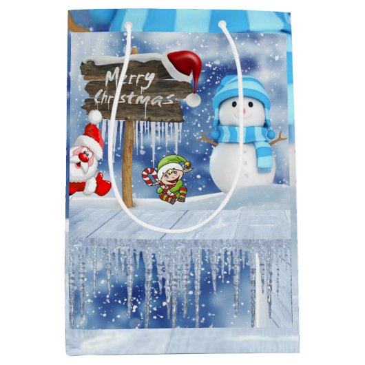 Sacs cadeaux de Noël (Devant)